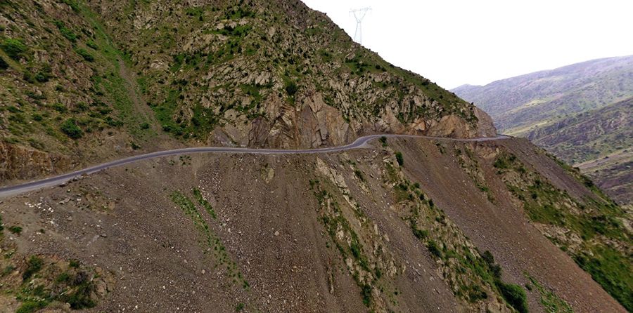 Khujand- Dushanbe road Khujand- Dushanbe road
